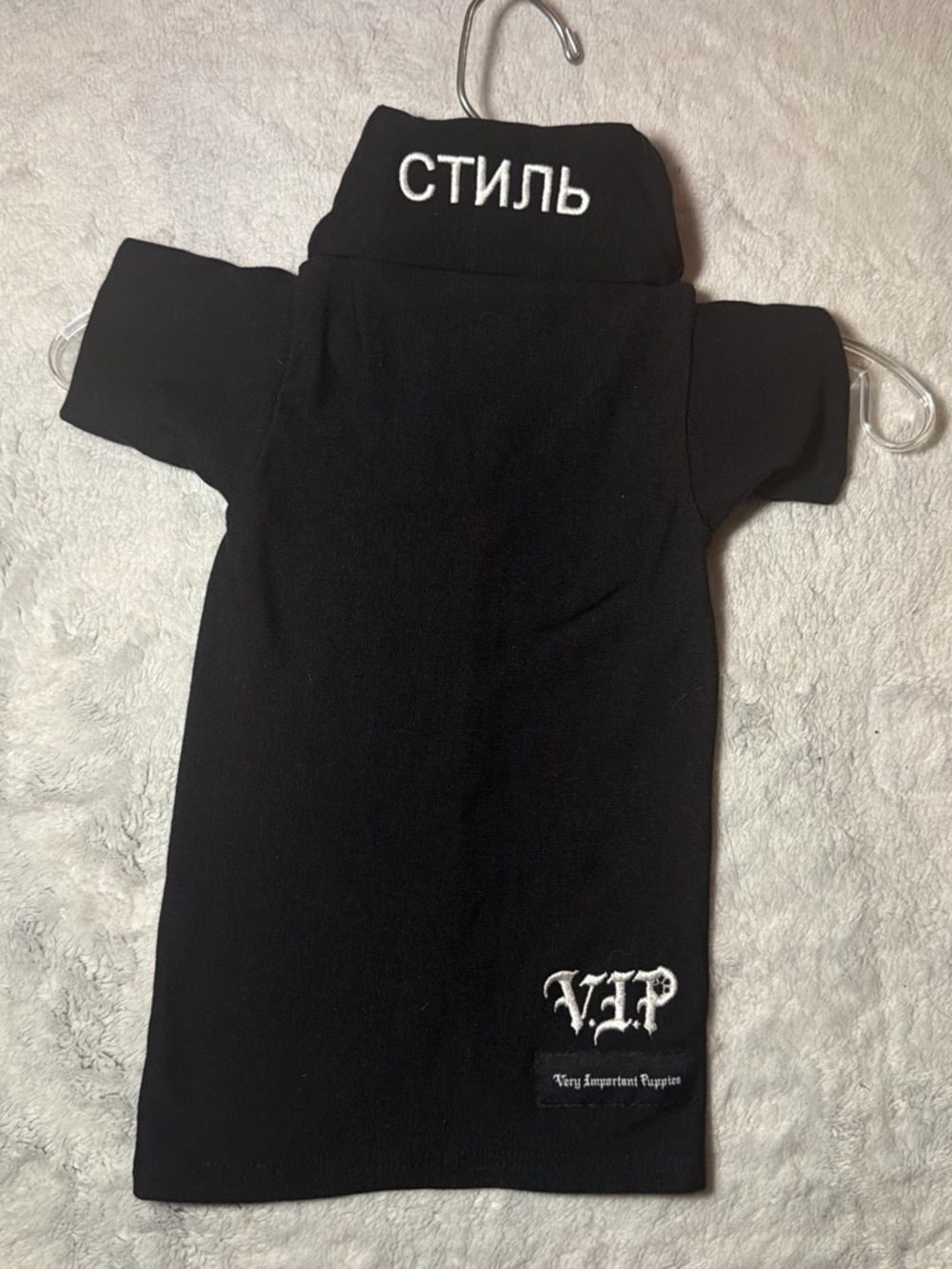Heron Preston x Very Important Puppies Black Style СТИЛЬ Dog Shirt Luxury Pet S